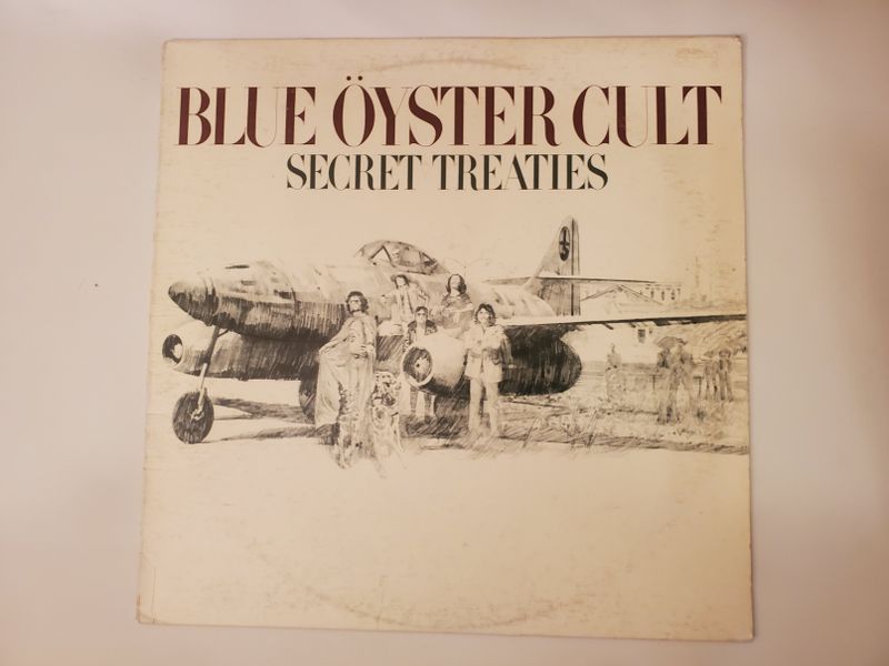 Blue ?yster Cult Secret Treaties vinyl record